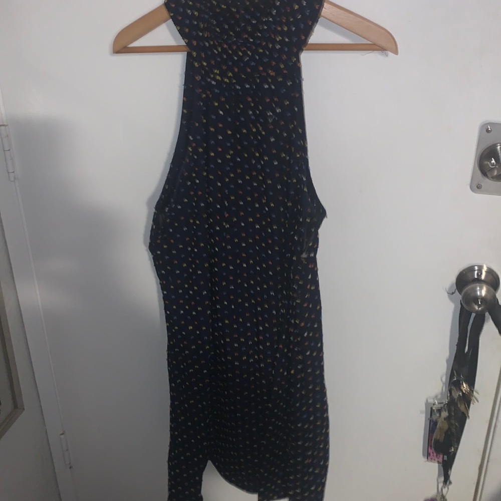Neiman Marcus dot’s of different color dress